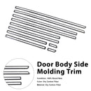 2019-2026 Mercedes Benz G-Class W464 W465 Carbon Fiber Door Body Side Molding Trim Generic