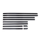 Mercedes-Benz Classe G 2019-2026 W464 W465 Moldura lateral da porta em fibra de carbono genuína