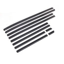 Mercedes-Benz Classe G 2019-2026 W464 W465 Moldura lateral da porta em fibra de carbono genuína