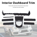 2019-2023 Mercedes Benz G Class W464 W463A Dry Carbon Interior Dashboard Trim Generic
