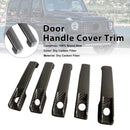 2019-2023 Mercedes Benz G-Class W463A W464 5PCS Dry Carbon Door Handle Cover Trim Generic
