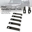 2019-2023 Mercedes Benz G-Class W463A W464 5PCS Dry Carbon Door Handle Cover Trim Generic