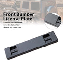 2019-2023 Mercedes Benz G-Class W463A W464 Dry Carbon Front Bumper License Plate Generic