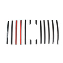 2019-2023 Mercedes-Benz G-Klasse W463EN W464 G63 Kulfiber Frontgrill Trim Cover Generisk