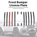 2019-2023 Mercedes-Benz G-Klasse W463EN W464 G63 Kulfiber Frontgrill Trim Cover Generisk