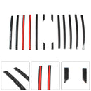2019-2023 Mercedes Benz Conversion B900 Rocket Style Carbon Fiber Front Grill Trim Cover Generic