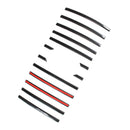 2019-2023 Mercedes Benz Conversion B900 Rocket Style Carbon Fiber Front Grill Trim Cover Generic