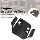 2019-2023 Mercedes Benz G-Class W463A W464 Dry Carbon Fiber Engine Cover Wind-Box Plate Generic