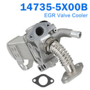 2010-2012 Nissan Pathfinder R51 2 EGR-ventilkjøler 147355X00A 14735-5X00A Generisk