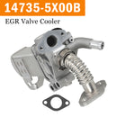 2010-2017 Nissan 5 EGR Valve Cooler 147355X00A 14735-5X00A Generic