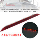 2014-2025 Mercedes-Benz V-Class Metris Third Brake Light Rear Red A4479060044 Generic