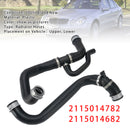 2007 Mercedes E-CLASS T-Model (S211) RADIATOR HOSE Upper+Lower Molded Radiator Hoses 2115014782 2115014682 Generic