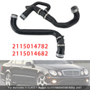 2008 Radiator hose for Mercedes E-Class (W211) from Upper+Lower Molded Radiator Hoses 2115014782 2115014682 Generic