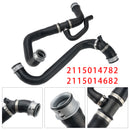 2007 Mercedes E-CLASS T-Model (S211) RADIATOR HOSE Upper+Lower Molded Radiator Hoses 2115014782 2115014682 Generic