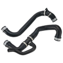 2007 Radiator hose for Mercedes E-Class (W211) from Upper+Lower Molded Radiator Hoses 2115014782 2115014682 Generic