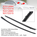 2008-2009 Pontiac G8 GT GXP 2PCS Front Rubber Trim Windshield 92212084 92172314 Generic