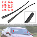 2008-2009 Pontiac G8 GT GXP 2PCS Front Rubber Trim Windshield 92212084 92172314 Generic