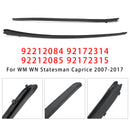 2007-2017 Pontiac WM WN Statesman Caprice 2PCS Front Rubber Trim Windshield 92212084 92172314 Generic