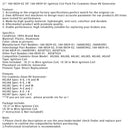 Generatory Cummins Onan RV HGJAF Specyfikacja: prąd przemienny 21" 166-0859-02 30" 166-0859-01 Zestaw cewek zapłonowych 166085902 166085901 Ogólny