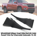 2015-2022 Chevrolet Colorado Cowl Trim Side End Air Intake Trim 22897424 22897425 Generic