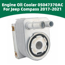 2017-2021 Jeep Compass 2.4L tylko dla silników Chłodnica oleju silnikowego 05047370AC 5048119AB 5048119AA Generic