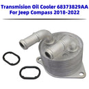 2018-2022 JEEP COMPASS Transmission Oil Cooler 68373829AA 68369628AA Generic