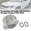 2018-2022 JEEP COMPASS Transmission Oil Cooler 68373829AA 68369628AA Generic