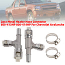 2003-2014 Cadillac Escalade ESV 2 Stück Metall Heizungsschlauchverbinder 800-413HP-414HP 800-414HP Generic