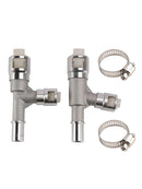 2000-2014 GMC Yukon XL 1500 2 Stück Metall Heizungsschlauchverbinder 800-413HP-414HP 800-414HP Generic