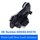 2022-2024 Toyota Tundra Door Lock Actuator Front Left 69040-0C070 Generic