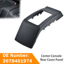 2010 Mercedes-Benz E-Class W207 E400 E550 Convertible (from June) Black center console rear cover 2078401974 Generic