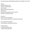 2017-2023 Tesla Model 3 Paar Nebelscheinwerfer DRL 1077391 1077392 Generic