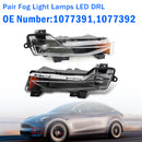 2017-2023 Tesla Model 3 Paar Nebelscheinwerfer DRL 1077391 1077392 Generic