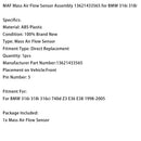 1998-2005 BMW 316i 318i 316ci 740d Z3 E36 E38 Mass Air Flow Sensor Unit 13621433565 Generic