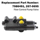 Caterpillar CAT Excavator: E330D 7986491 Flow Control Pump Valve CA2070695 207-0695 Generic