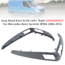 2006-2016 Mercedes-Benz Sprinter W906 Grå ventilationslist på motorhuven A9066890037 A9066890137 Generisk
