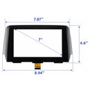 2015-2016 MAZDA 6 Radio (36 Pin) 7" Touch Screen Digitizer Replacement GML8611J0 GML861 1J0 GML8 61 1J0 Generic