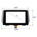 2017-2019 MAZDA 6 Radio (55-polig) 7" Touchscreen-Digitizer Ersatz GRT761 1J0 GRT7-61-1J0 GRT7-611J0 Generic