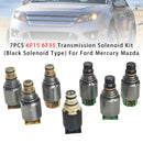 D ESCAPE 08-11 2.3L 2.5L V6 3.0L 7PCS 6F15 6F35 Transmission Solenoid Set (Black Solenoid Type) Generic