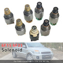 MERCURY MARINER 09-11 2.0L 2.5L V6 3,0 l 7PCS 6F15 6F35 Getriebe-Solenoid-Set (Schwarzer Solenoidtyp) Generic