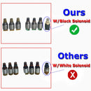 D ESCAPE 08-11 2.3L 2.5L V6 3.0L 7PCS 6F15 6F35 Transmission Solenoid Set (Black Solenoid Type) Generic
