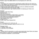 2013-2019 Ford Police Interceptor Utility 3,7L V6 Kylare övre slang BB5Z-8260-E BB5Z8260D BB5Z8260E Generic