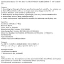 VW T4 PASSAT B3/B4 AUDI 80 B4 100 C4 SEAT 2.0 tændingsfordeler 037-905-205J 1191100500 0237520040 Generisk
