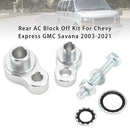 2003-2021 Chevy Express and Savana Vans Rear AC Lock Kit Generic