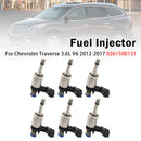 2012-2017 GMC Acadia 3.6L V6 6pcs Fuel Injector 12634491 0261500131 Generic