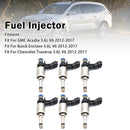 2012-2017 Buick Enclave 3.6L V6 6Stück Einspritzdüse 12634491 0261500131 Generic