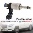 2012-2017 Chevrolet Traverse 3.6L V6 1 kpl polttoainesuutin 12634491 0261500131 yleinen