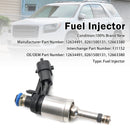 2012-2017 Buick Enclave 3.6L V6 1 piece fuel injector 12634491 0261500131 Generic