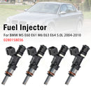 2004-2010 BMW serii 5 M5 E60 5.0L V10 4 szt. Dysza wtryskiwacza 0280158036 13647834893 Generic