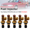 1999 Volvo S70 2,4L L5 5 sztuk Wtryskiwacz paliwa 9125821 852-12180 Ogólny